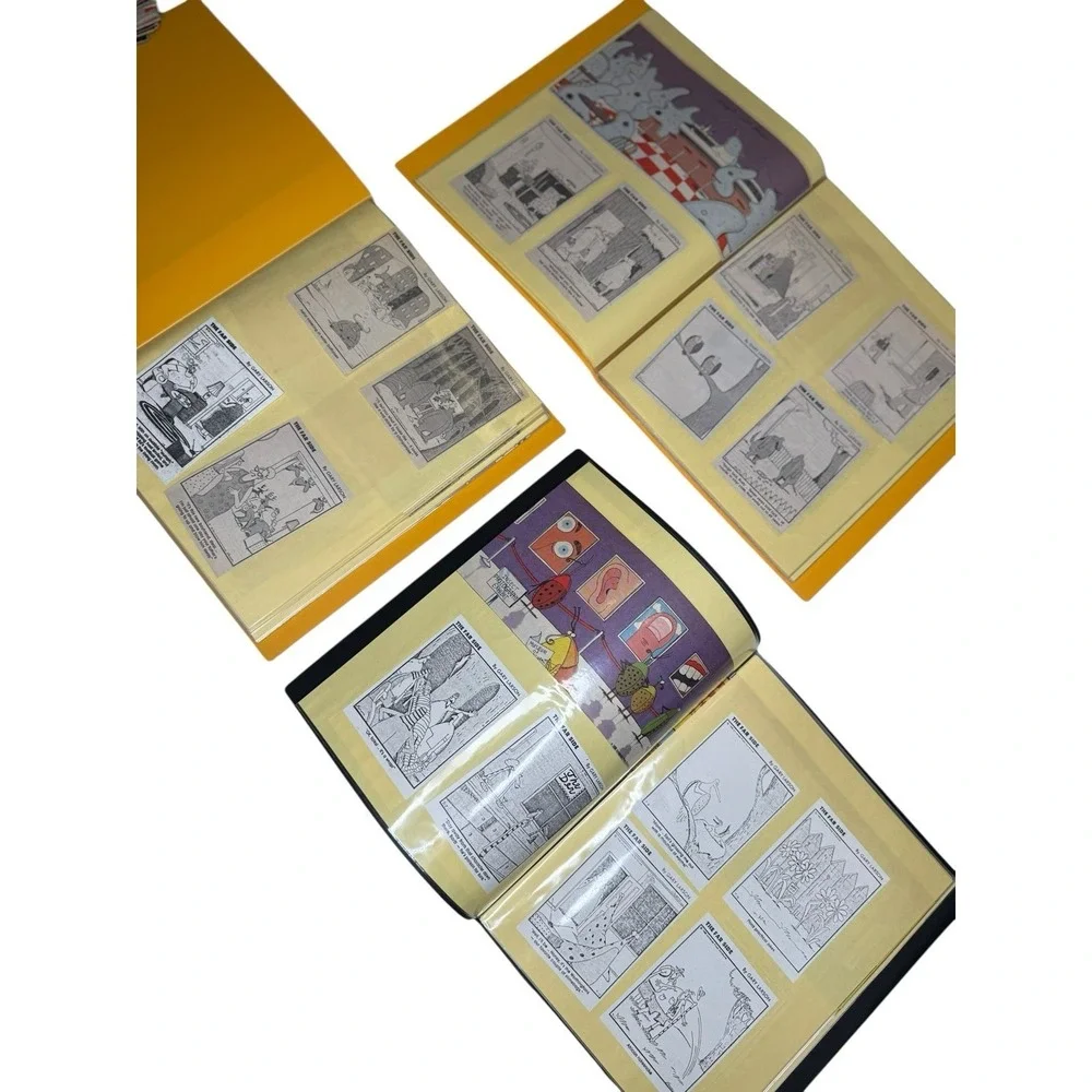 The Far Side Gary Larson Comic Clippings Lot Scrapbook Binder 100+ Comics